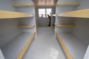 Parte das novas celas do sistema prisional da Bahia (Foto: Secom/BA)